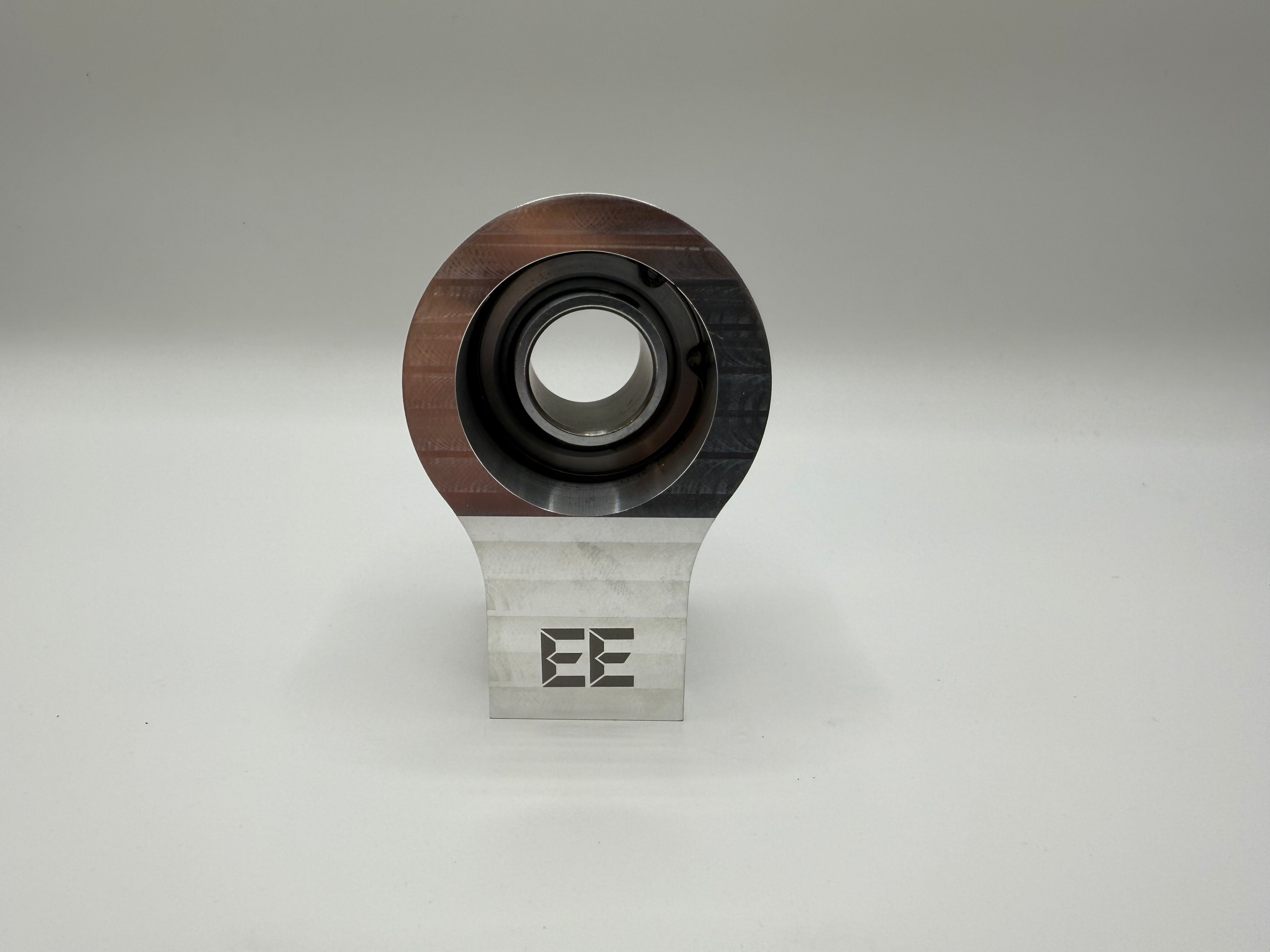 Precision machined valve controller part by Eastwood Engineering on white background