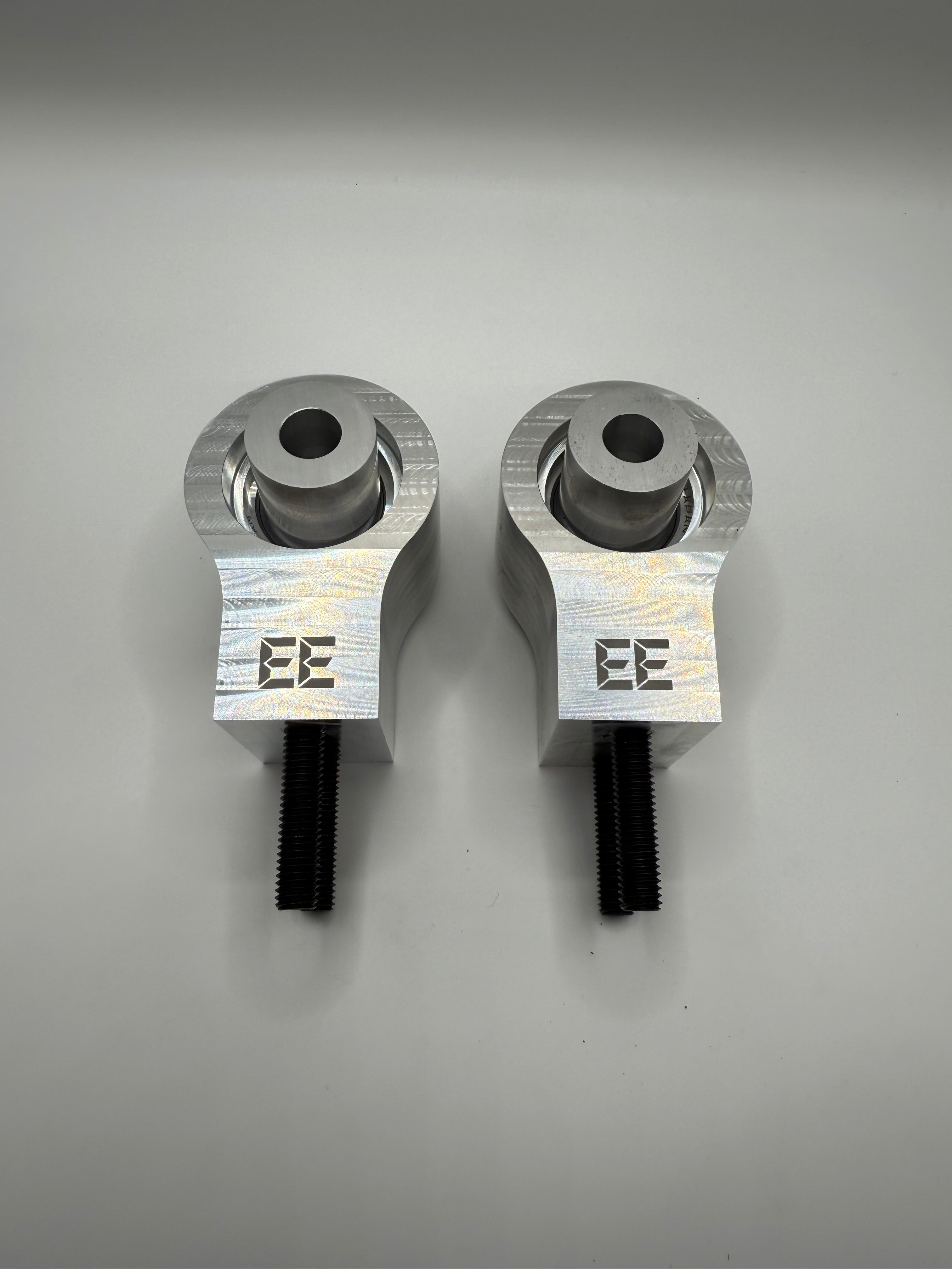Eastwood Engineering machined aluminum valve controller parts with EE logo, UK made
